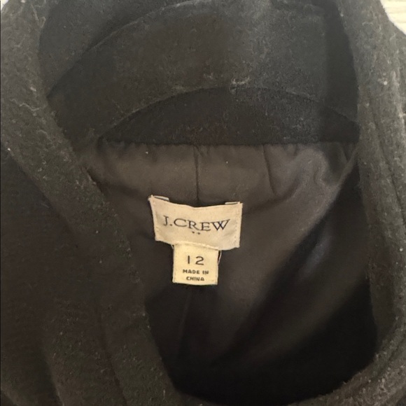 J Crew Black City Coat - Picture 2 of 4